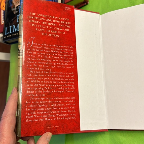 ๐2/10.00, Rush Revere and the American Revolution Hardcover,excellent condition - Picture 2 of 9